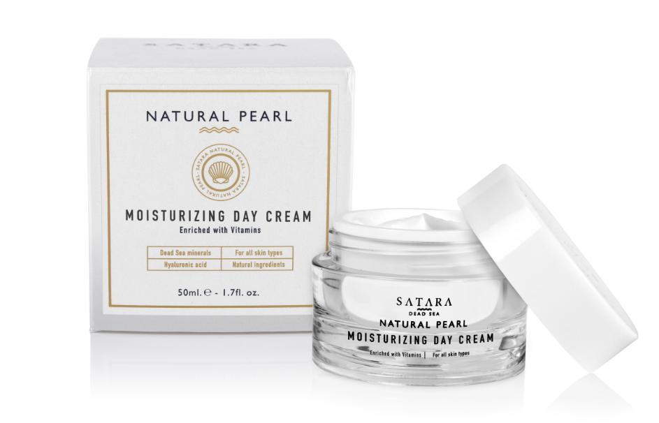 Dead-Sea Satara Natural Pearl Moisturizing Day Cream