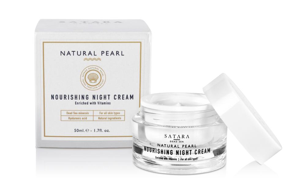 Satara Dead-Sea Natural Pearl Nourishing Night Cream